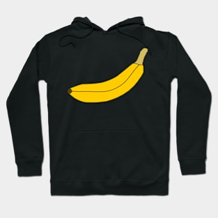 Banana Cartoon Graphic Hoodie